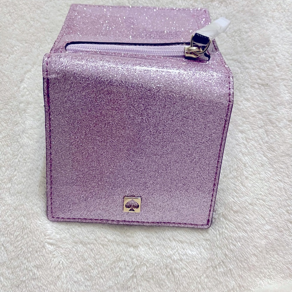 Small Kate Spade shimmer bifold wallet